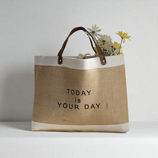 Sac de ville en tissu | Élégant et réutilisable